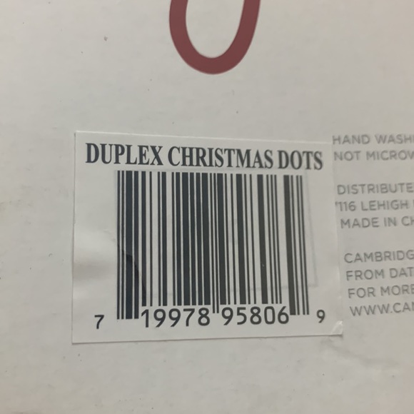 lot of style happy Christmas Cambridge salad server cake server cheese knives - Picture 8 of 8